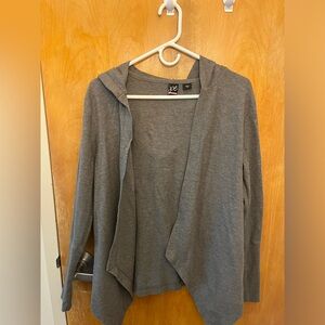 Joe Boxer Gray Cardigan with Hood